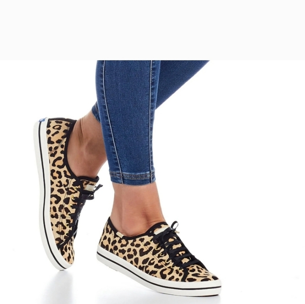 Kate spade cheetah print tennis shoes